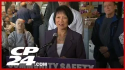 Toronto mayoral election | Here's how Chow plans to improve community safety