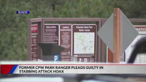 Former Colorado park ranger pleads guilty in stabbing attack hoax