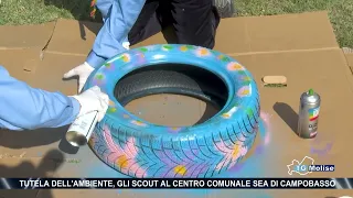 Tutela dell'ambiente, gli Scout al centro comunale Sea di Campobasso