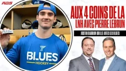 Les Red Wings tournent autour du CH et Justin Barron a trouvé sa place
