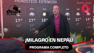 Planes out of control, miracle in Nepal and avalanches | #PlanetAlert Full - 09/07 - El Nueve
