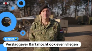 Frank is drone-piloot: 'Ik kijk waar de vijand zich verstopt'