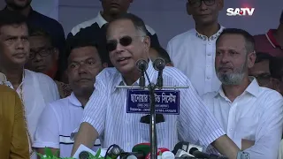 প'লাতক শেখ হাসিনার হু'মকি-ধা'মকি প্রসঙ্গে মুখ খুললেন ইকবাল হাসান মাহমুদ টুকু | SATV | BNP