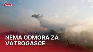 Nema odmora za hrvatske vatrogasce: 'Zbog adrenalina umor sam osjetio tri dana kasnije'