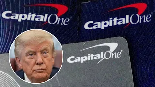 Capital One says it closed several Trump accounts 'for anti-money laundering reasons'
