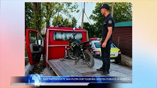 Six fewer motorcycles will disturb the peace in Soroca