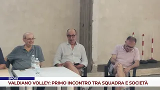 SPORT. VALDIANO VOLLEY: FIRST MEETING BETWEEN TEAM AND CLUB