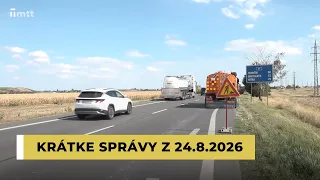 Krátke správy z 24.8.2026