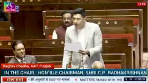 "नकारा सांसदों-विधायकों को 5 साल से पहले हटाओ!" | Rajya Sabha में Raghav Chadha की बड़ी मांग