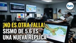 5.6 earthquake is an aftershock in the Azuero-Soná fault