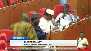Electoral Act: Senate passes amendment bill
