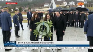 Krerët e shtetit homazhe në Prekaz në 18 vjetorin e Pavarësisë  17.02.2026