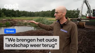 Excavator in De Wieden necessary for nature conservation | RTV Oost
