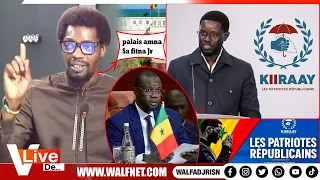 "Diomaye su wakhé Sonko Sa Fitna, kon Palais amna Sa Fitna Jr…  Kiiraay beuré wul bëgg gagné" PMS