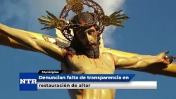 Lack of transparency in altar restoration reported