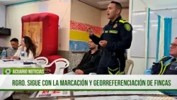 Rionegro continues with farm marking and georeferencing