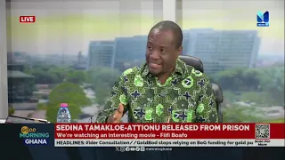 Sedina Tamakloe: We're watching an interesting movie - Fiifi Boafo