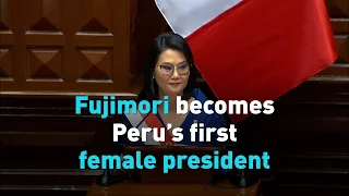 Fujimori becomes Peru’s first elected female president