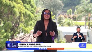 Jenny Landázuri, invitada en #PerfilesDeLaDemocracia en Telecafé Noticias