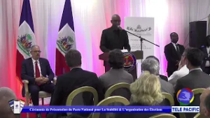 Cérémonie De Présentation Du Pacte National Pour La Stabilité Et L’organisation Des Élections