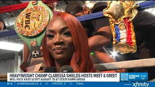 Clarissa Shields to headline State Farm Arena boxing match on August 15