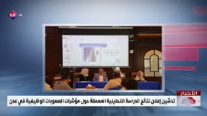 تدشين إعلان نتائج الدراسة التحليلية المعمقة حول مؤشرات الصعوبات الوظيفية في عدن