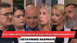 POSLE RUCKA - Da li onaj ko cuva roditelje zasluzuje vece nasledstvo?