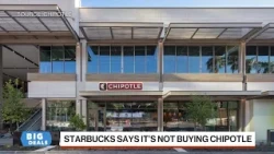 Starbucks Says It’s Not Buying Chipotle