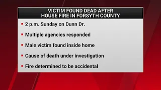 1 found dead during Winston-Salem fire on Dunn Drive