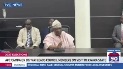 APC Campaign DG Yari Leads Council Members On Visit To Kwara State