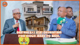 "Kuwan Maanta joogaa Guryaha G+1 ayay Dhisanayaan iyoo joogin..."M.M-ku-Xi. X. Kulmiye Dr. Maxamed