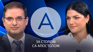 Fudbalerka Dejana Stefanović | Za stolom sa Apostolom