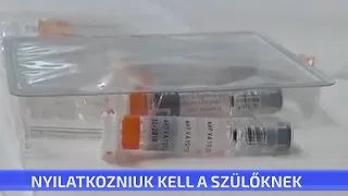 Nyilatkozniuk kell a szülőknek