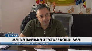 ASPHALT PAVING AND SIDEWALK IMPROVEMENTS IN THE CITY OF BĂBENI