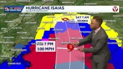 Isaias expected to become a major hurricane, significant impacts in Alabama and Florida