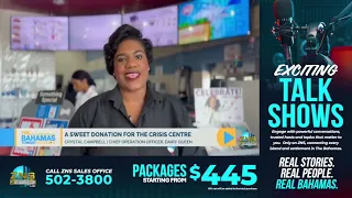 A Sweet Donation For Crisis Centre