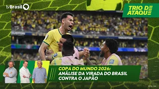 Trio de Ataque | Analysis of Brazil's comeback against Japan in the World Cup