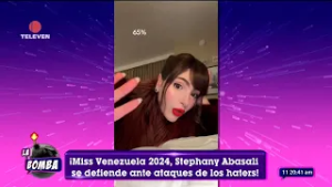 ¡Se molestó! Stephany Abasali se defiende de ataques de los haters - La Bomba 27/02/26