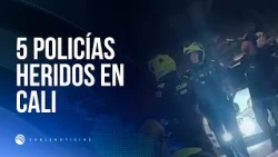 Five police officers injured after grenade attack in eastern Cali
