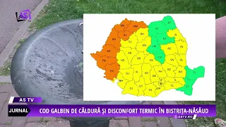 Yellow alert for heat and thermal discomfort in Bistrița-Năsăud