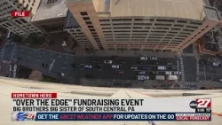 'Over The Edge' fundraising event supports Big Brothers, Big Sisters of Central PA