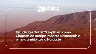 Students from UFCG explain how Chapada do Araripe impacts the economy and environment in the Nort...