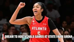 The Atlanta Dream to host games 3 & 4 of the WNBA Finals in State Farm Arena 🏀🙌 | Vibe Check