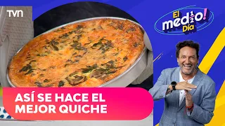 ¡Que rico!: Así se hace el mejor quiche casero | El medio día