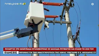 ΠΕΛΑΡΓΟΣ ΣΤΗ ΦΙΛΙΠΠΙΑΔΑ ΕΓΚΛΩΒΙΣΤΗΚΕ ΣΕ ΚΑΛΩΔΙΑ ΡΕΥΜΑΤΟΣ ΚΑΙ ΕΧΑΣΕ ΤΗ ΖΩΗ ΤΟΥ