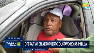 #TeleislasNews I Operativo en aeropuerto Gustavo Rojas Pinilla.