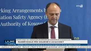 Autoriteti i Aviacionit Civil ka nënshkruar dy marrëveshje me Agjencinë e BE-së për Sigurinë