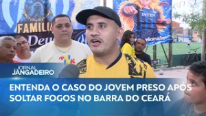 JOVEM PRESO APÓS SOLTAR FOGOS EM COMEMORAÇÃO É LIBERTADO APÓS 40 DIAS