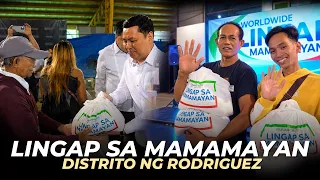 LINGAP SA MGA NASALANTA NG KALAMIDAD | RODRIGUEZ, RIZAL
