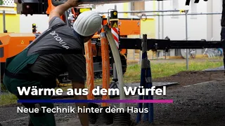 Wärme aus dem Würfel: Kann dieser Cube Leipzigs Wohnhäuser klimafreundlicher machen?
